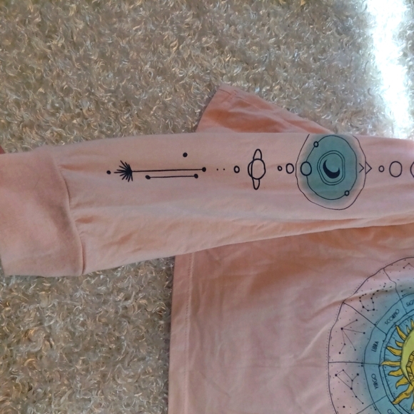 Women's Long Sleeve Stretch Tee Shirt Size L - Picture 6 of 7